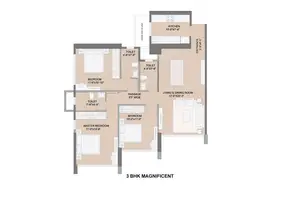3 BHK Magnificent