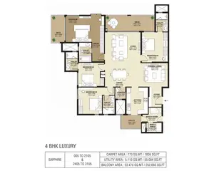 4 BHK Luxury
