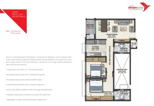 2 BHK Regular Apartment, SBA