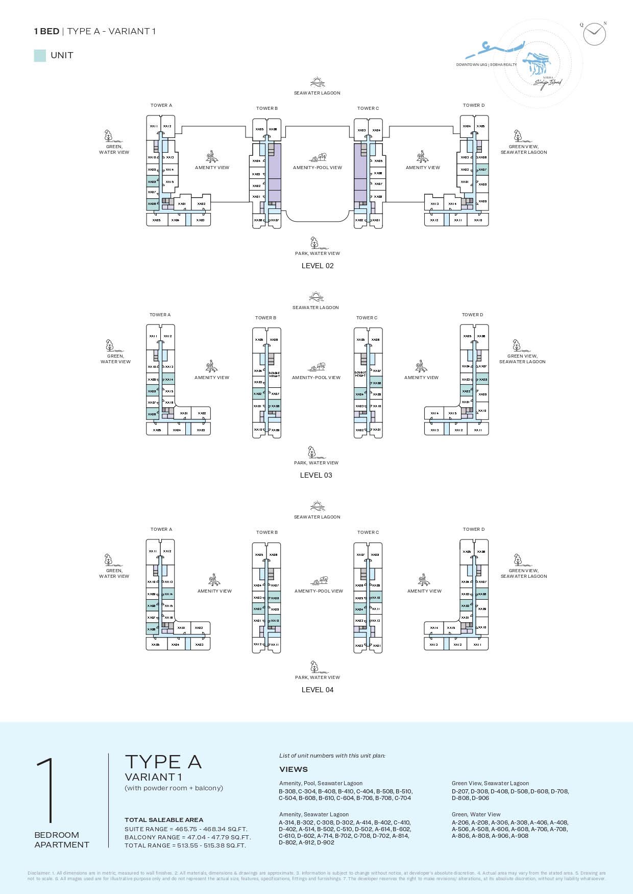 LEVELS 02-04 TYPE A-VARIANT 1