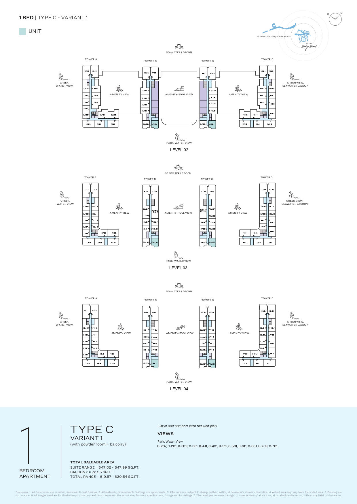LEVELS 02-04 TYPE C-VARIANT 1