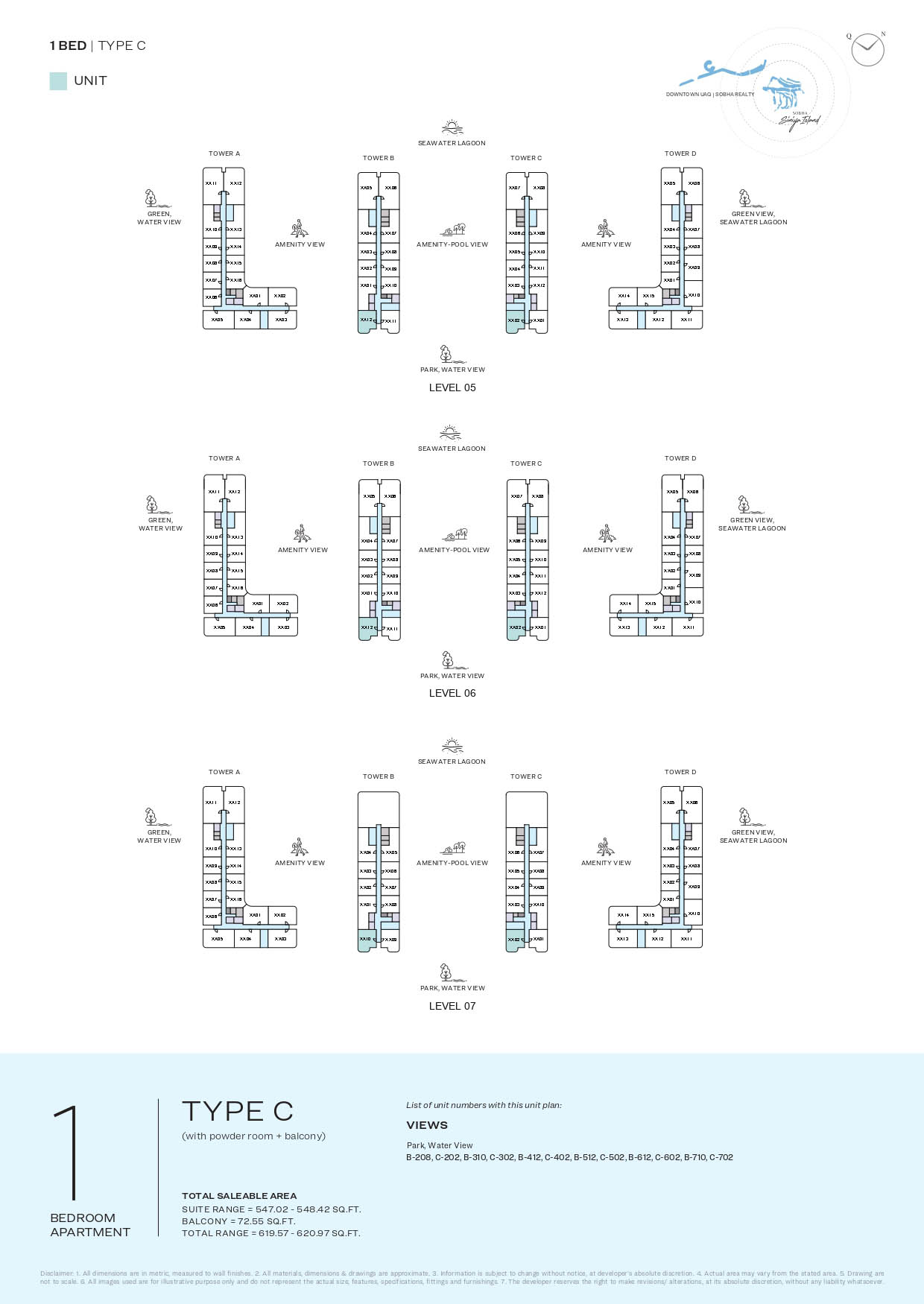 LEVELS 05-07 TYPE C