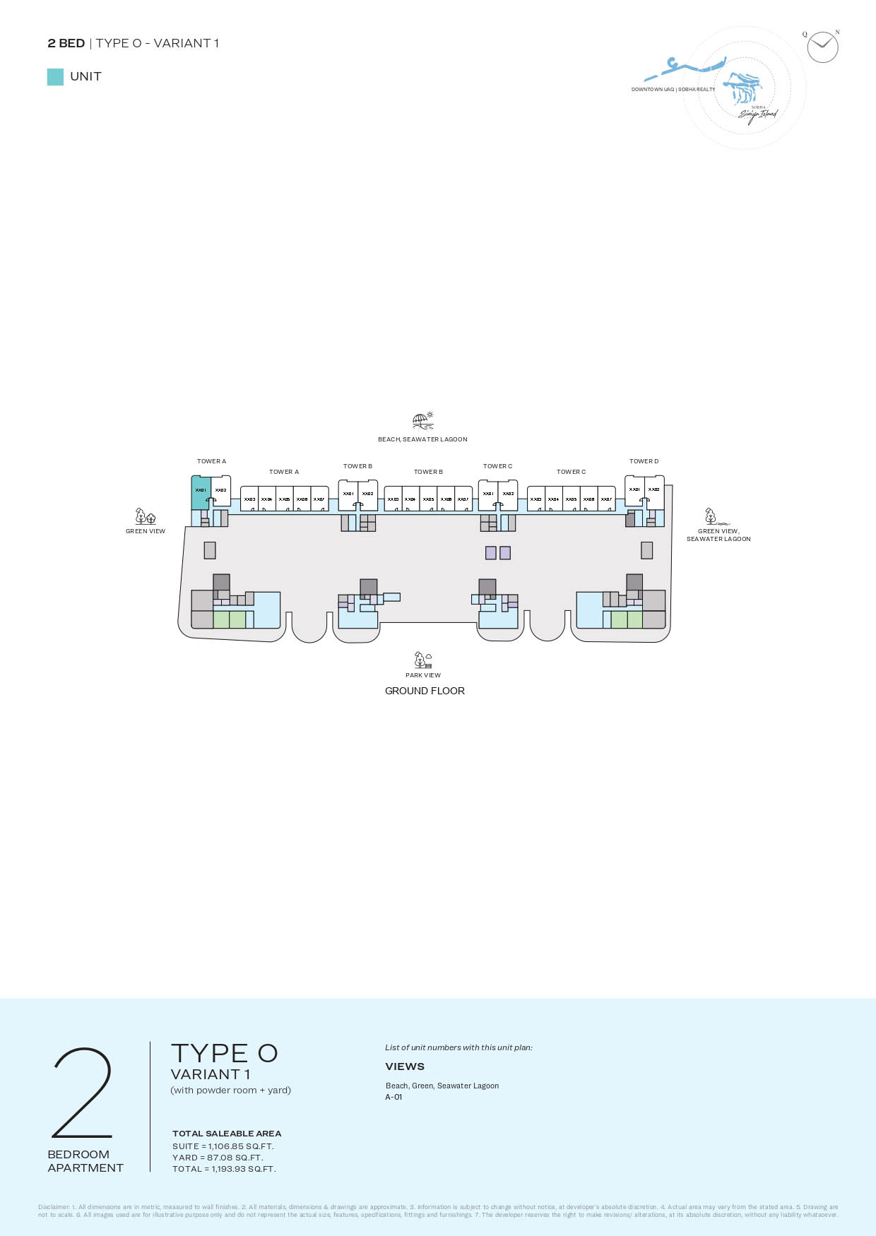GROUND FLOOR TYPE O-VARIANT 1