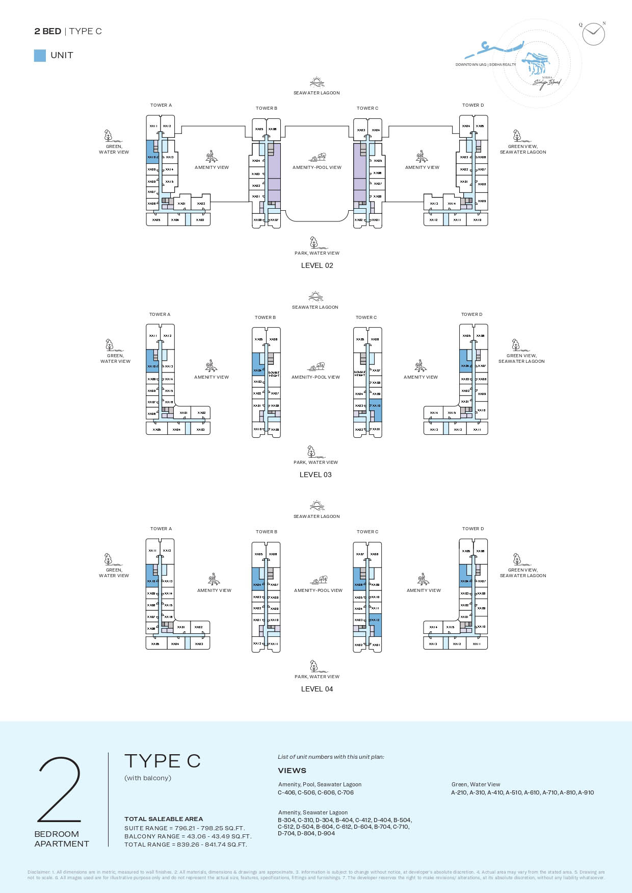 LEVELS 02-04 TYPE C