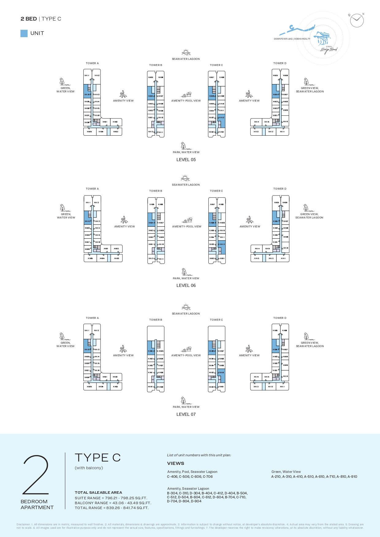 LEVELS 05-07 TYPE C