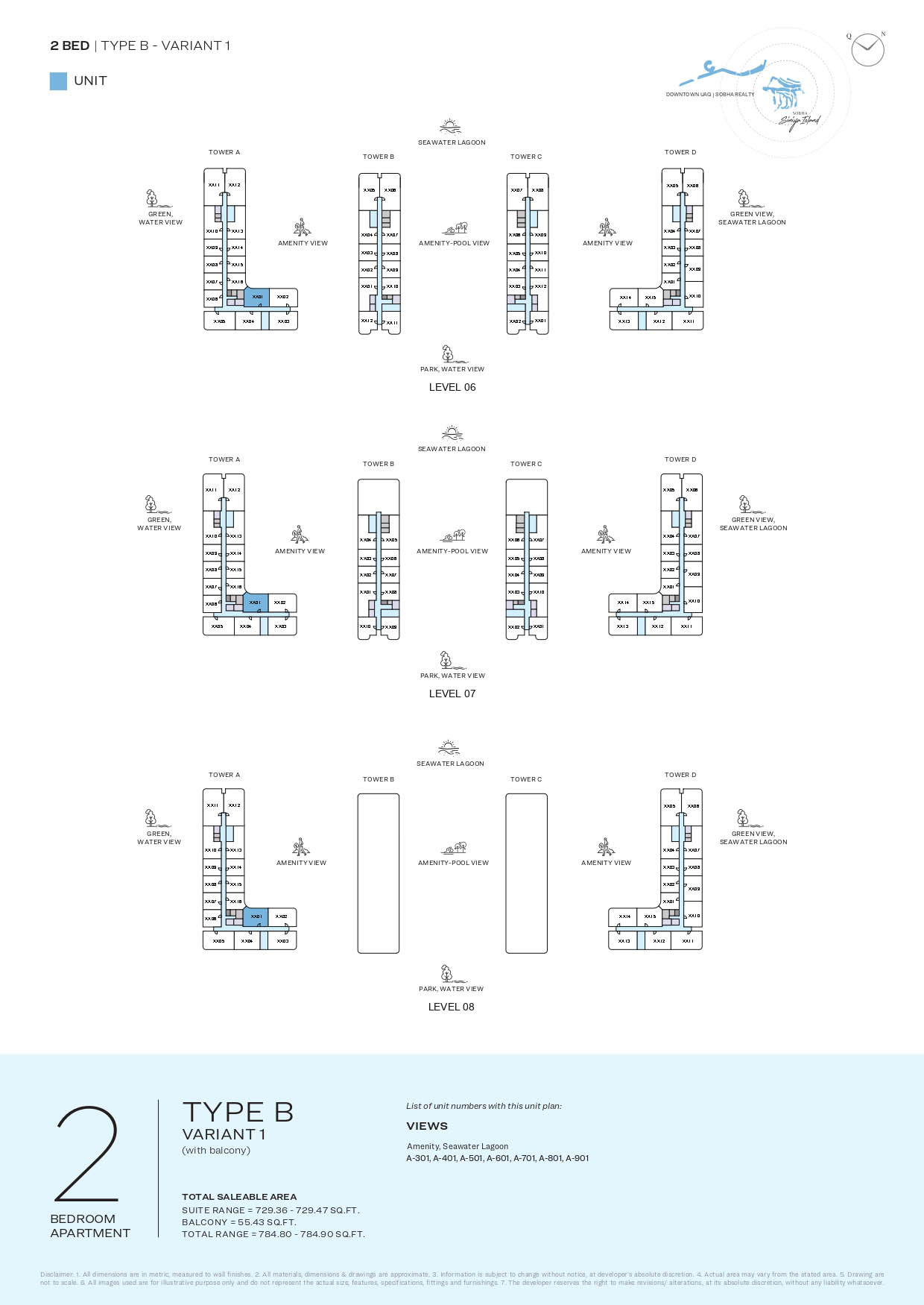 LEVELS 06-08 TYPE B-VARIANT 1