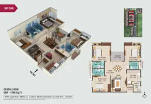 Cassia 3BHK-SBA