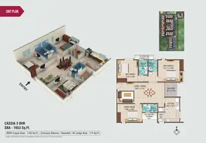 Cassia 3BHK-SBA