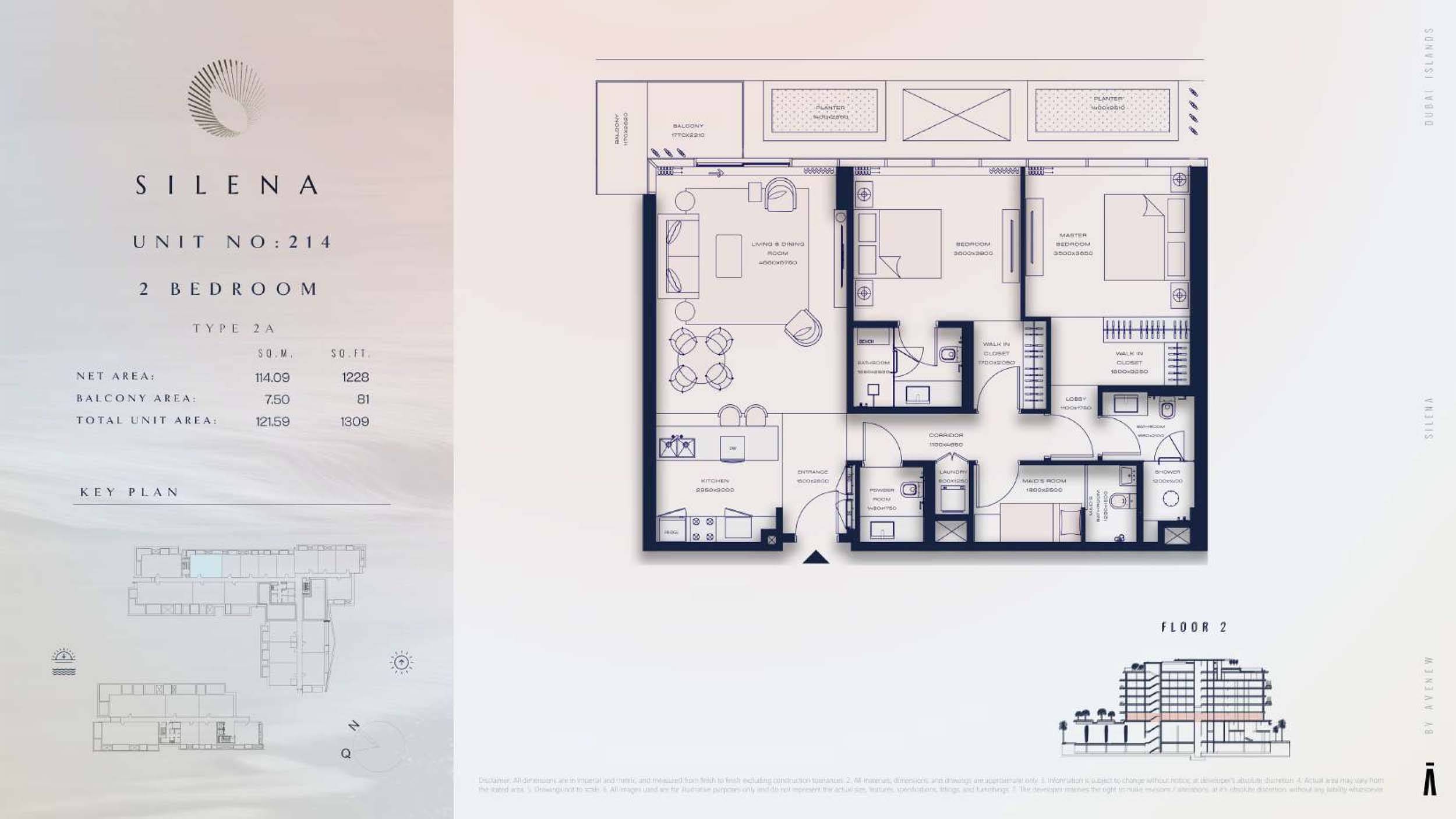 2nd Floor-(Type 2A)-(Unit-214)