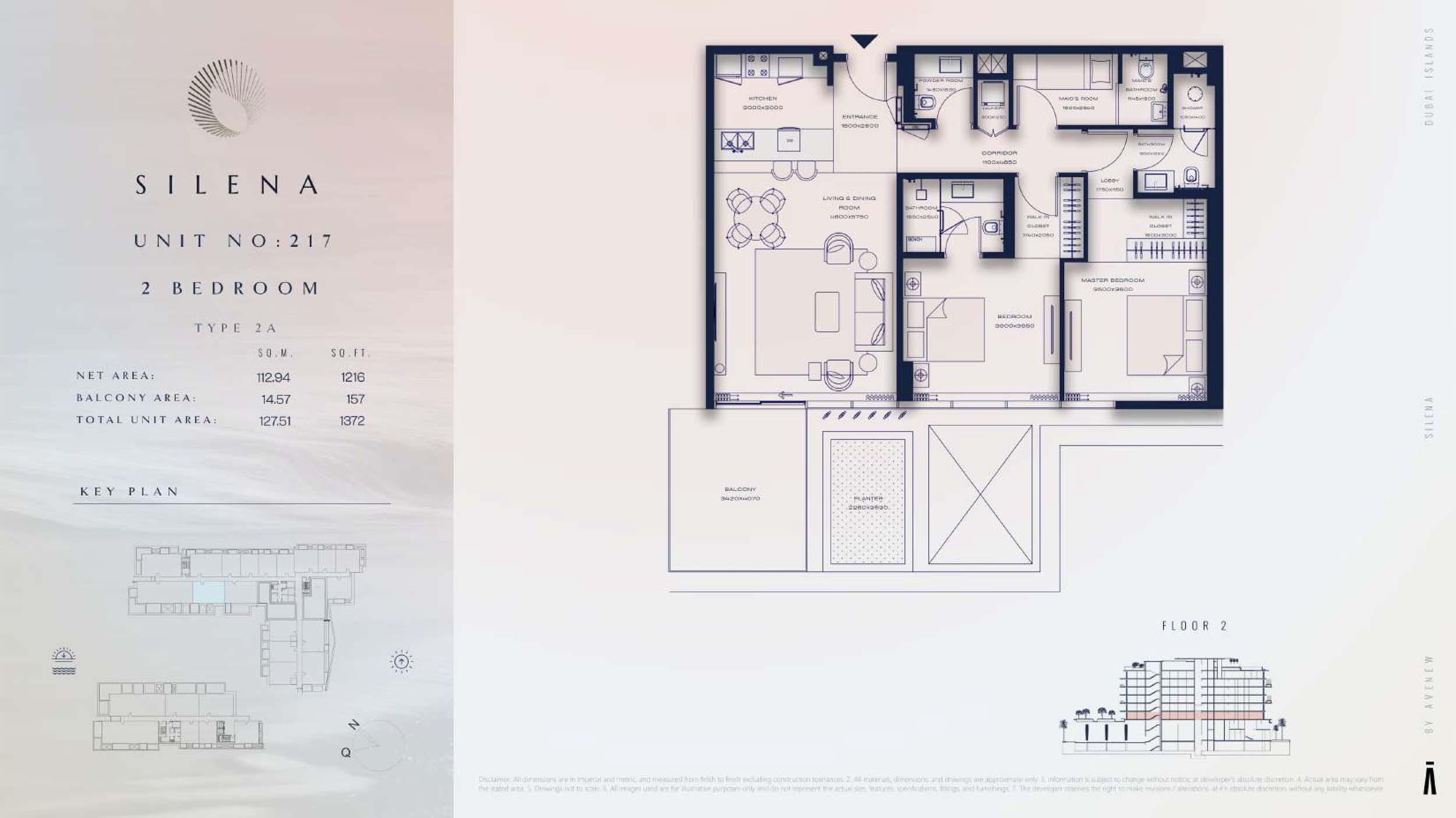 2nd Floor-(Type 2A)-(Unit-217)