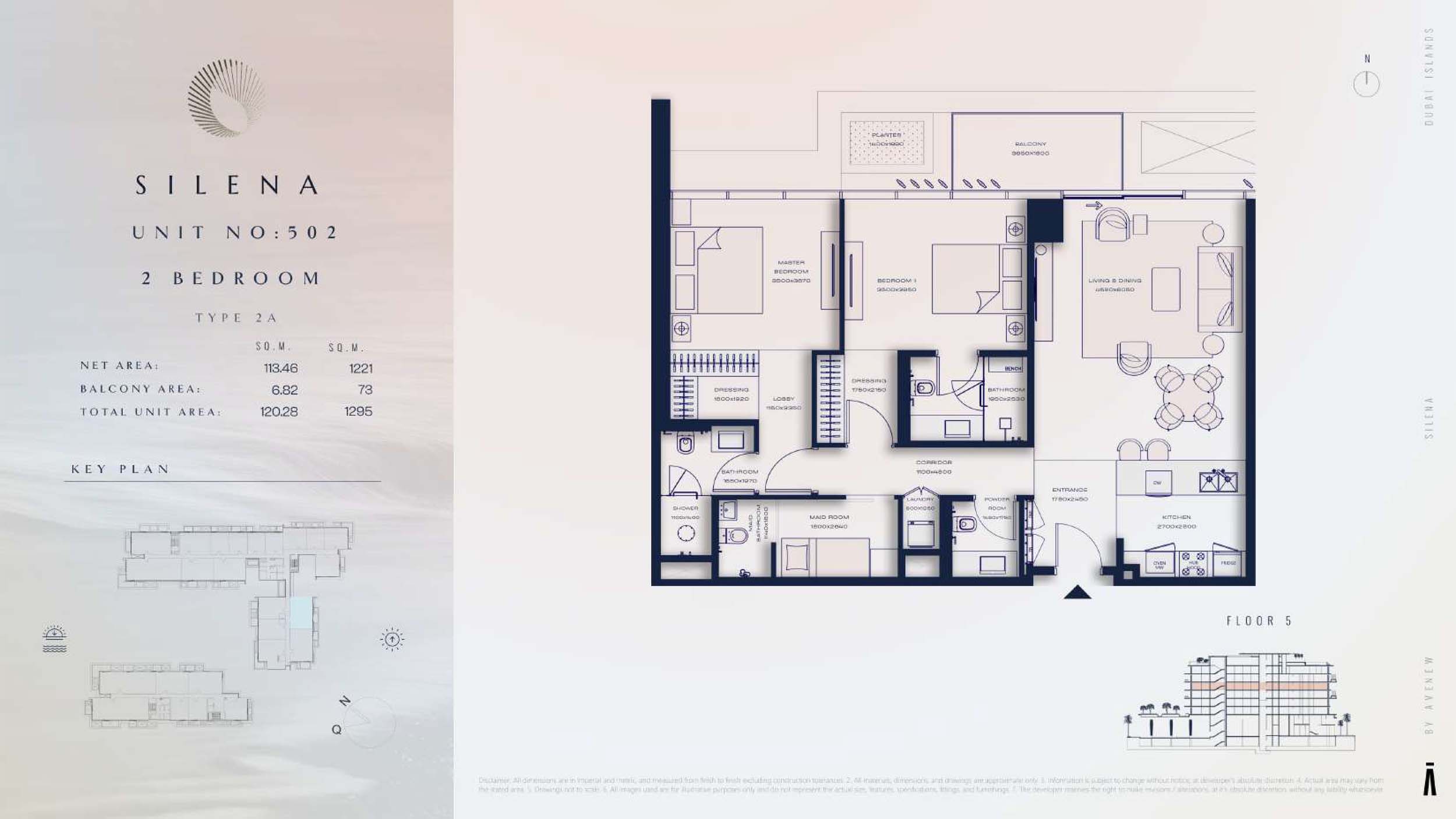 5th Floor-(Type 2A)-(Unit-502)
