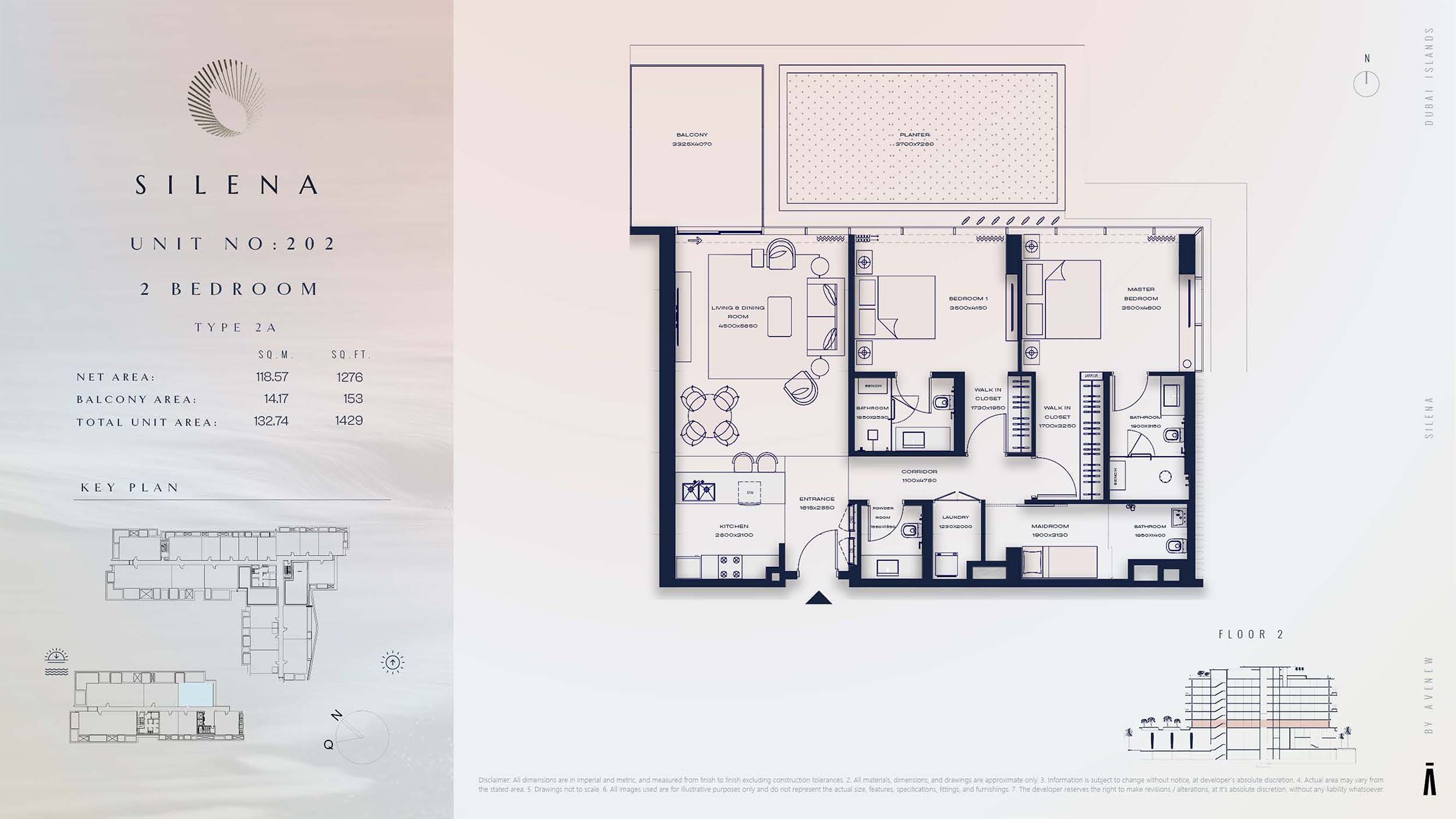 2nd Floor-(Type 2A)-(Unit 202)