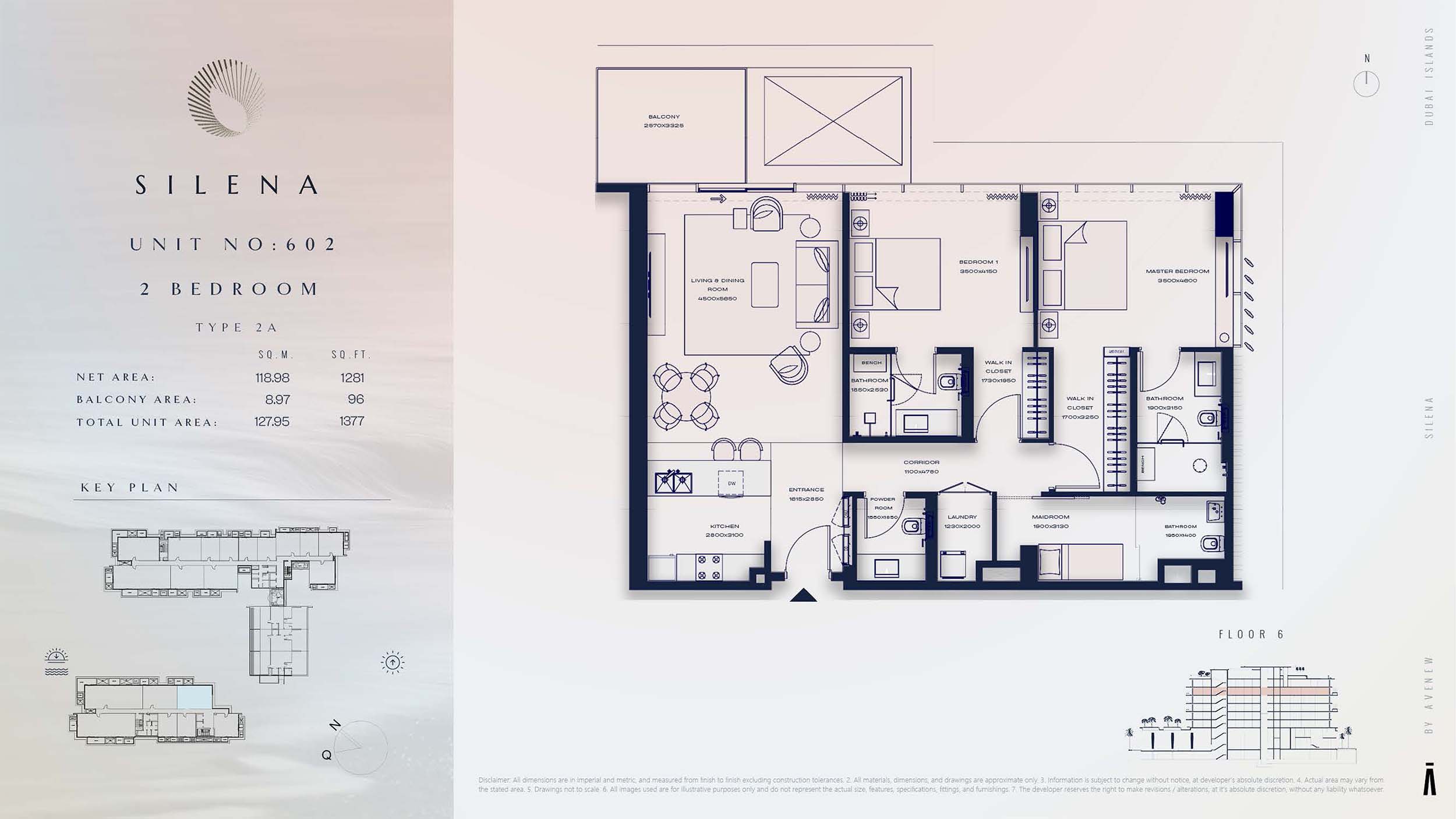 6th Floor-(Type 2A)-(Unit 602)