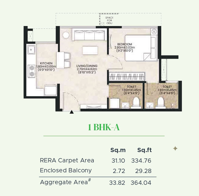 1 BHK-A