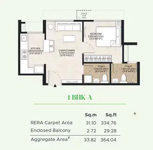 1 BHK-A