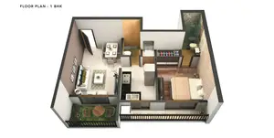 Isometric 1 BHK