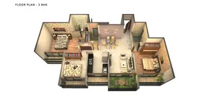 Isometric 3 BHK