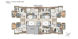 Athena Wing C, 7th Floor Plan