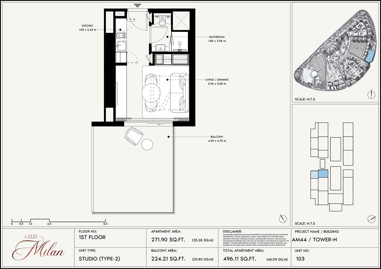 1st Floor Unit 103 (Type-2)