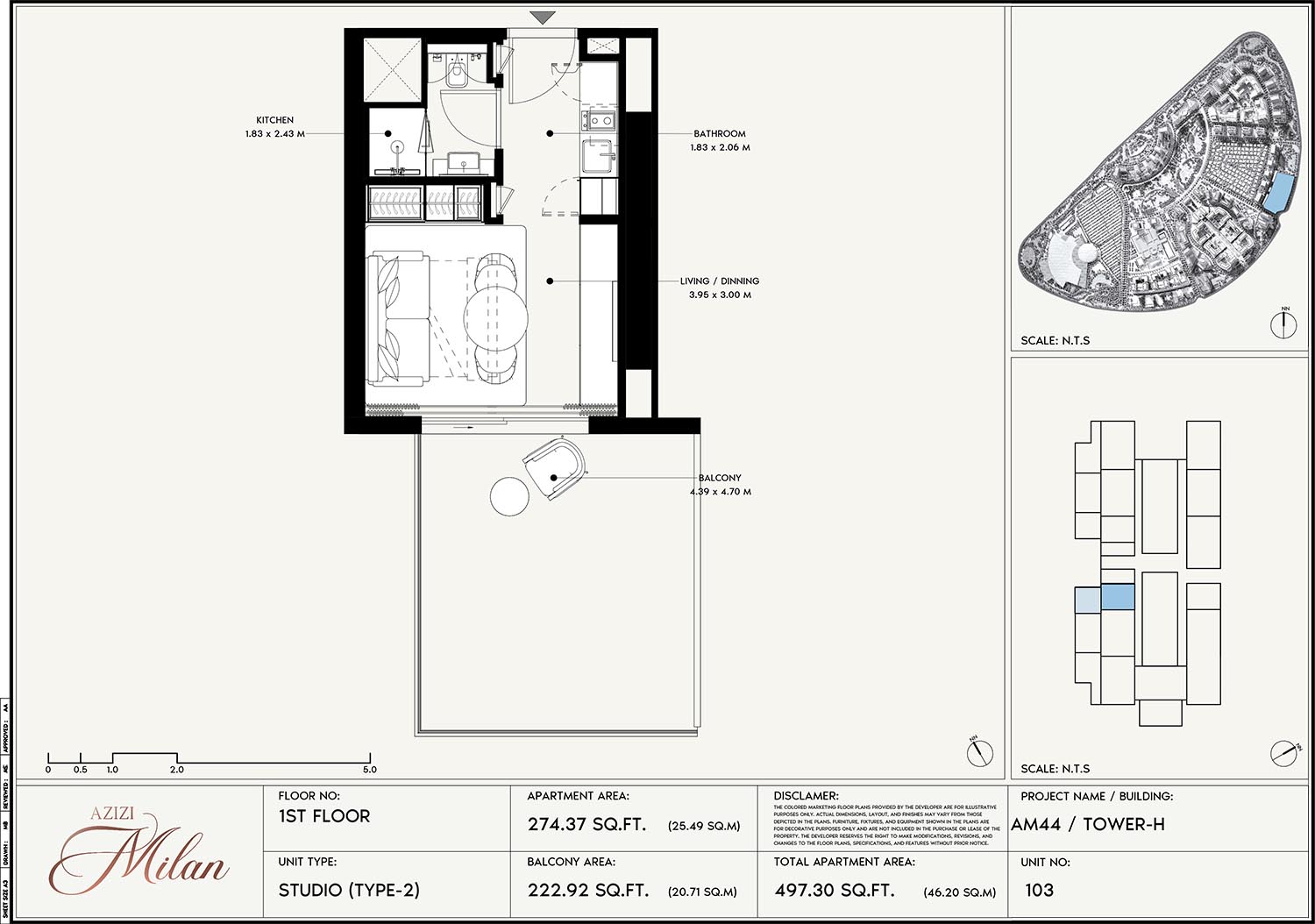 1st Floor Unit 103 (Type-2)