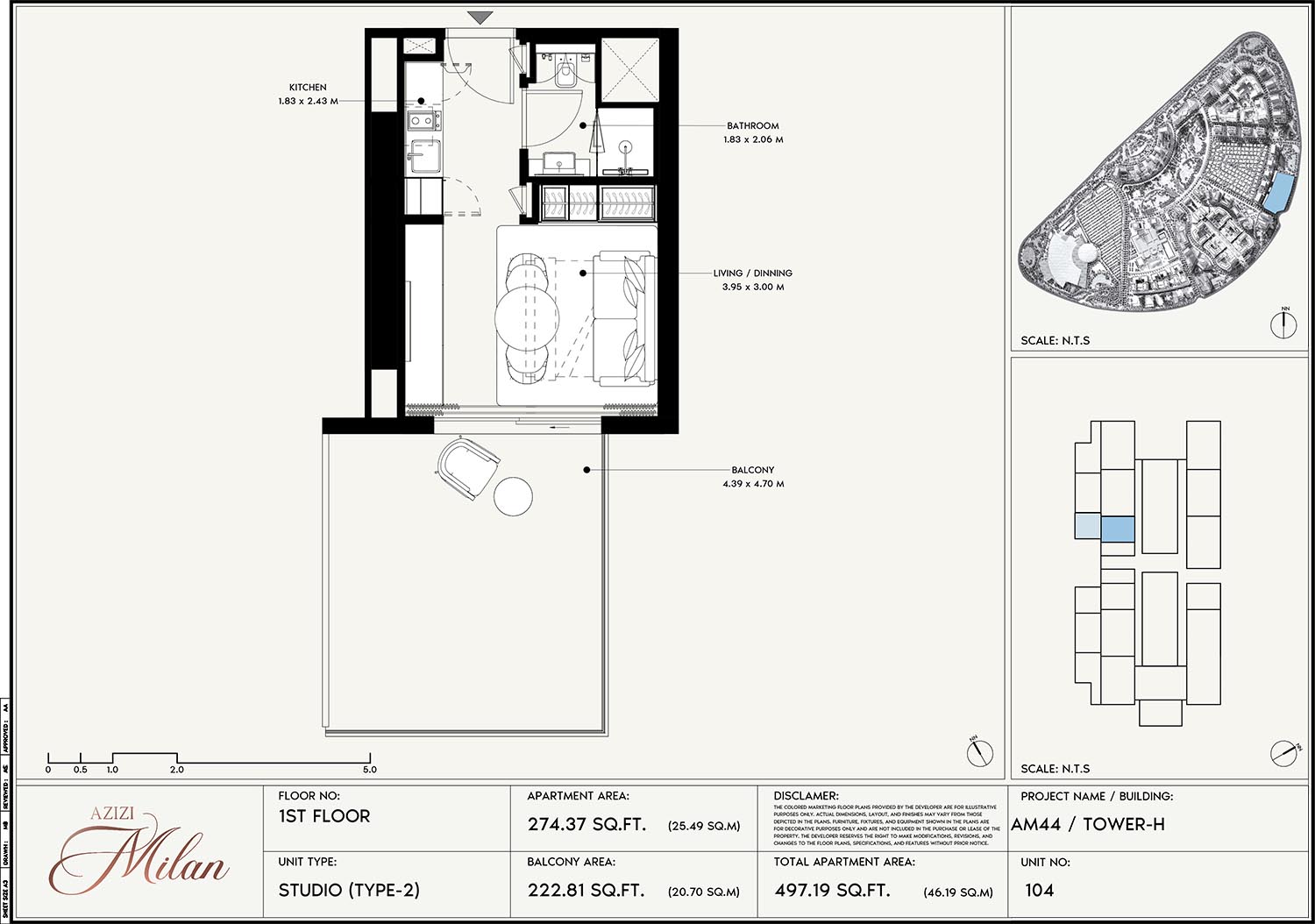 1st Floor Unit 104 (Type-2)