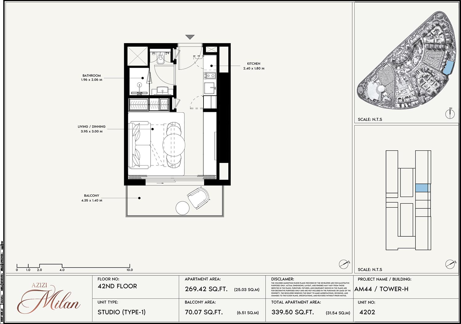 42nd Floor Unit 4202 (Type-1)