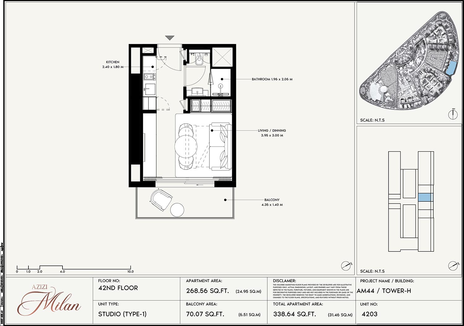 42nd Floor Unit 4203 (Type-1)