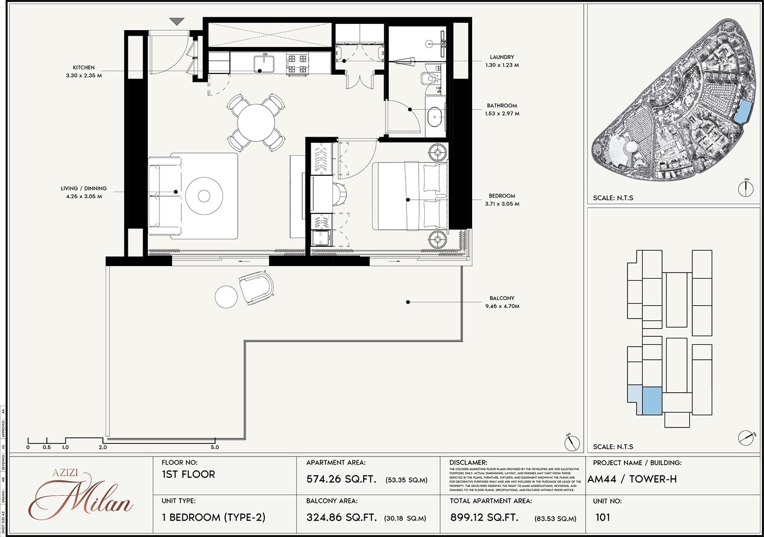 1st Floor Unit 101 (Type-2)