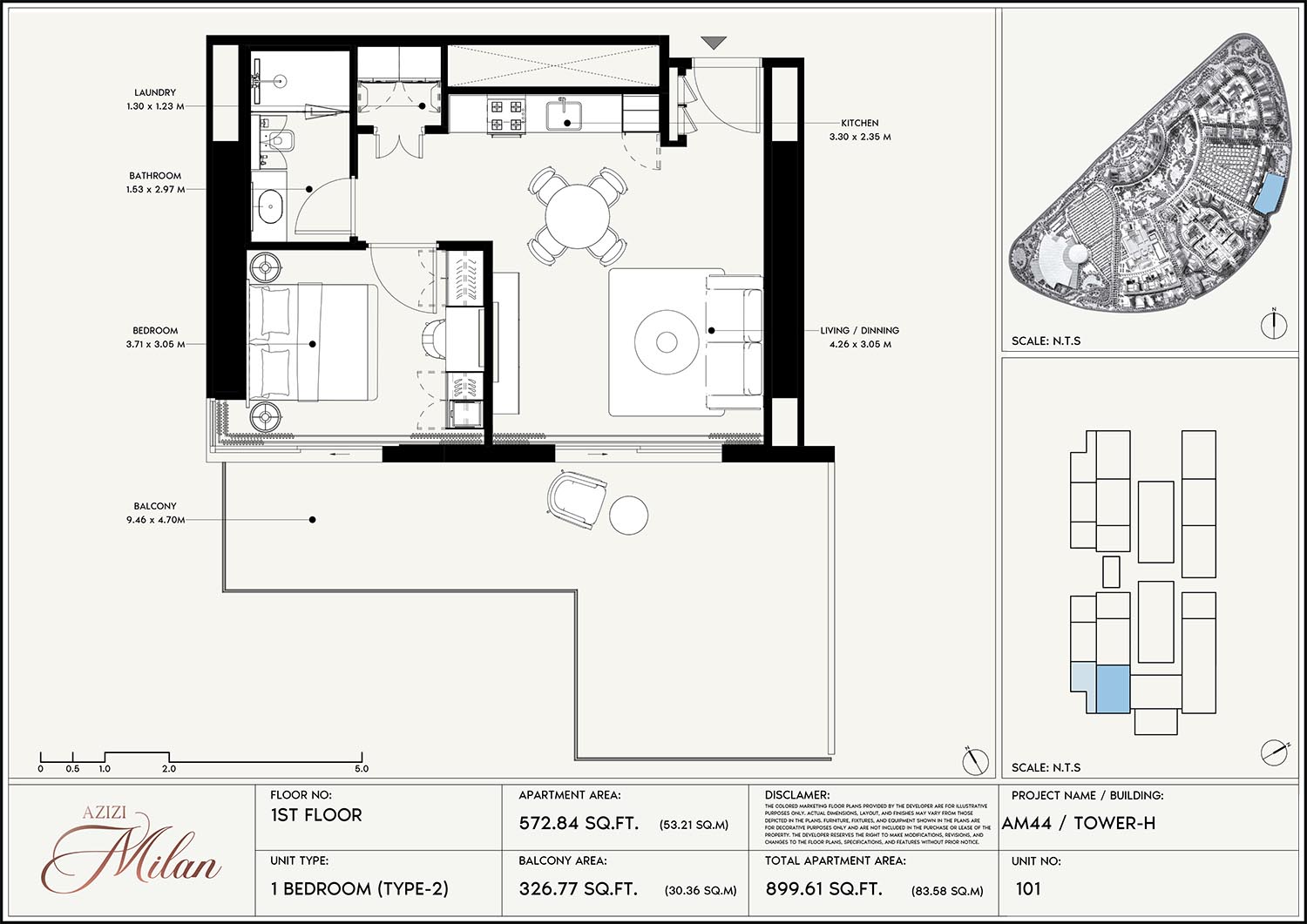 1st Floor Unit 101 (Type-2)