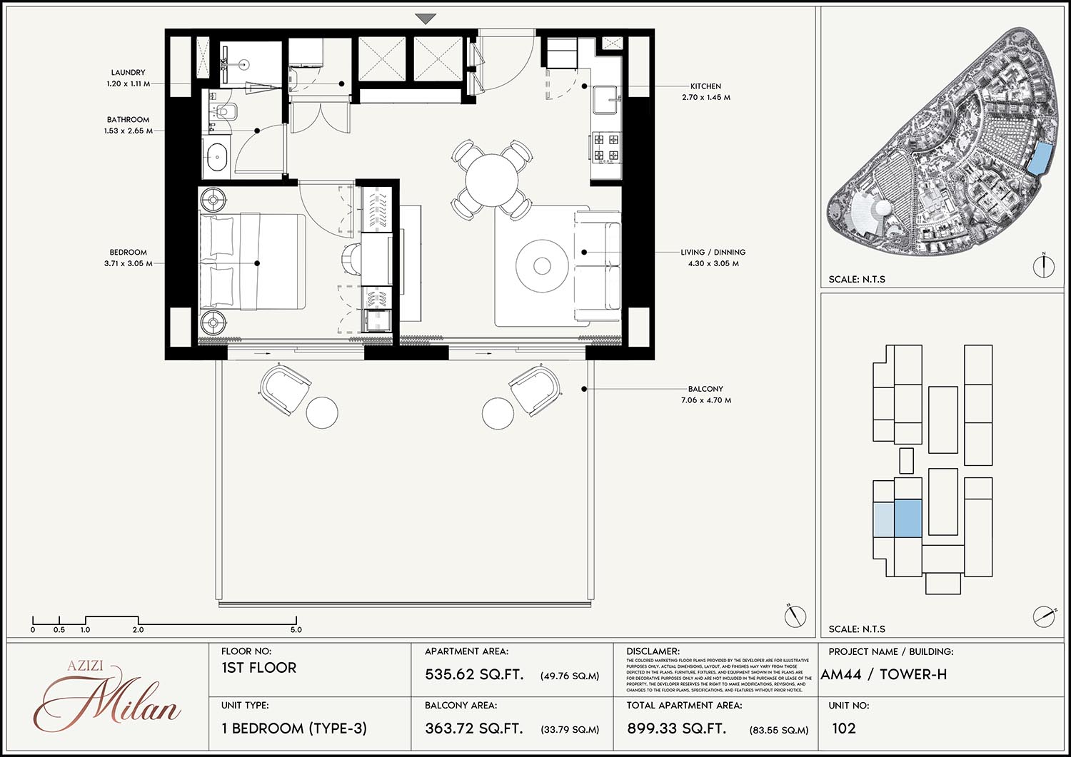 1st Floor Unit 102 (Type-3)