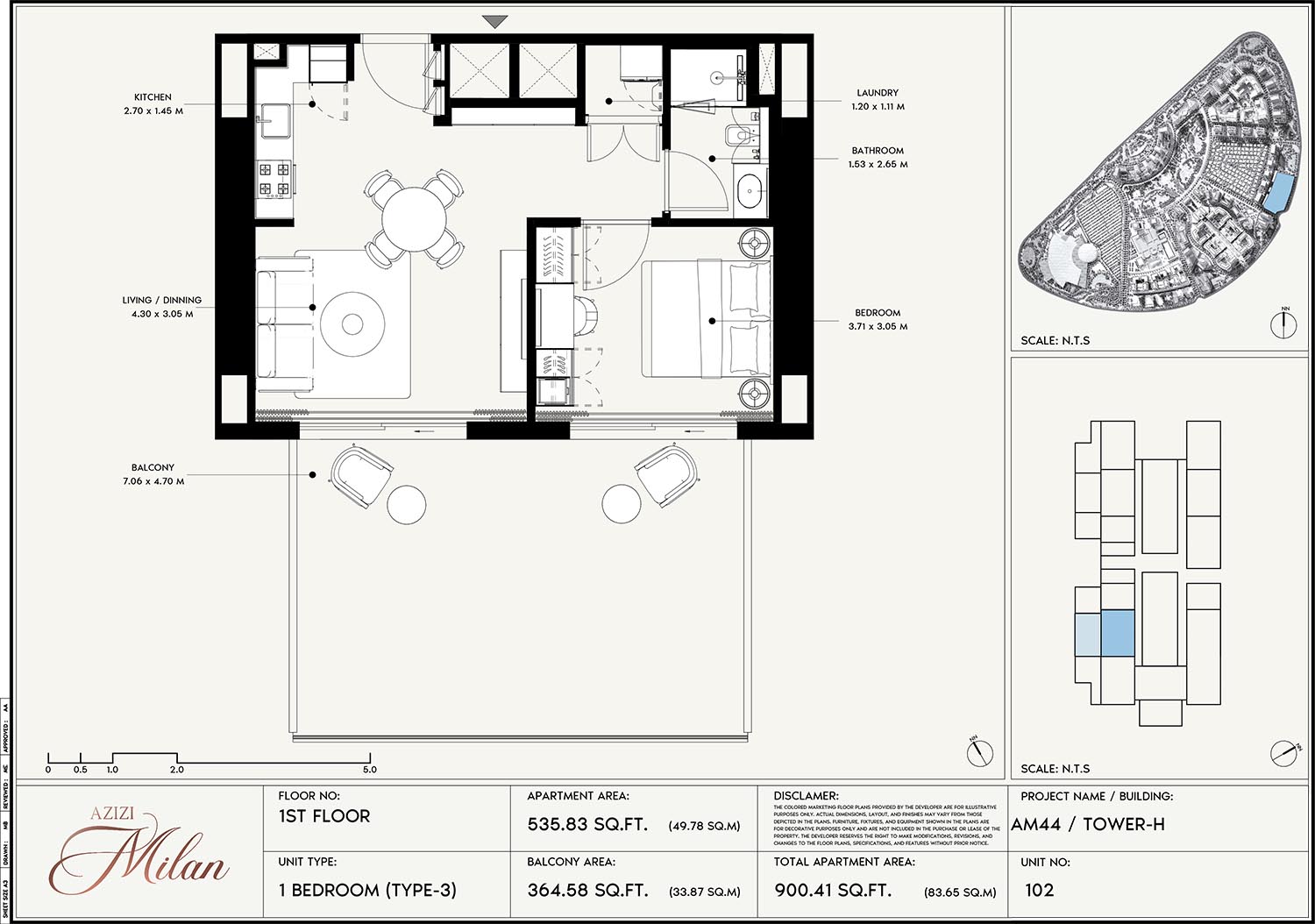 1st Floor Unit 102 (Type-3)