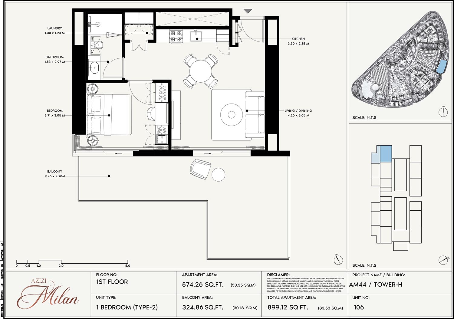 1st Floor Unit 106 (Type-2)