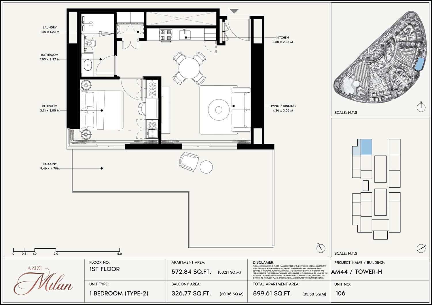 1st Floor Unit 106 (Type-2)