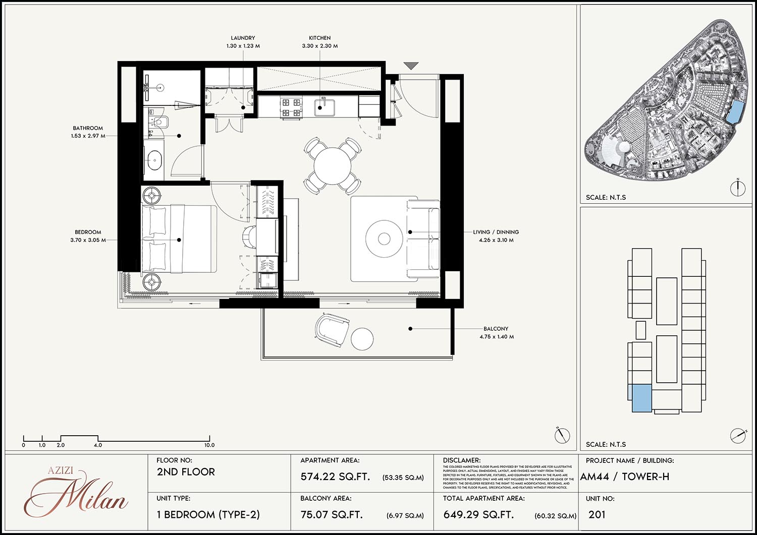 2nd Floor Unit 201 (Type-2)