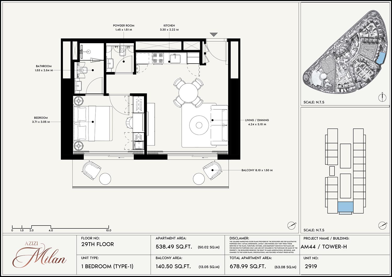 29th Floor Unit 2919 (Type-1)