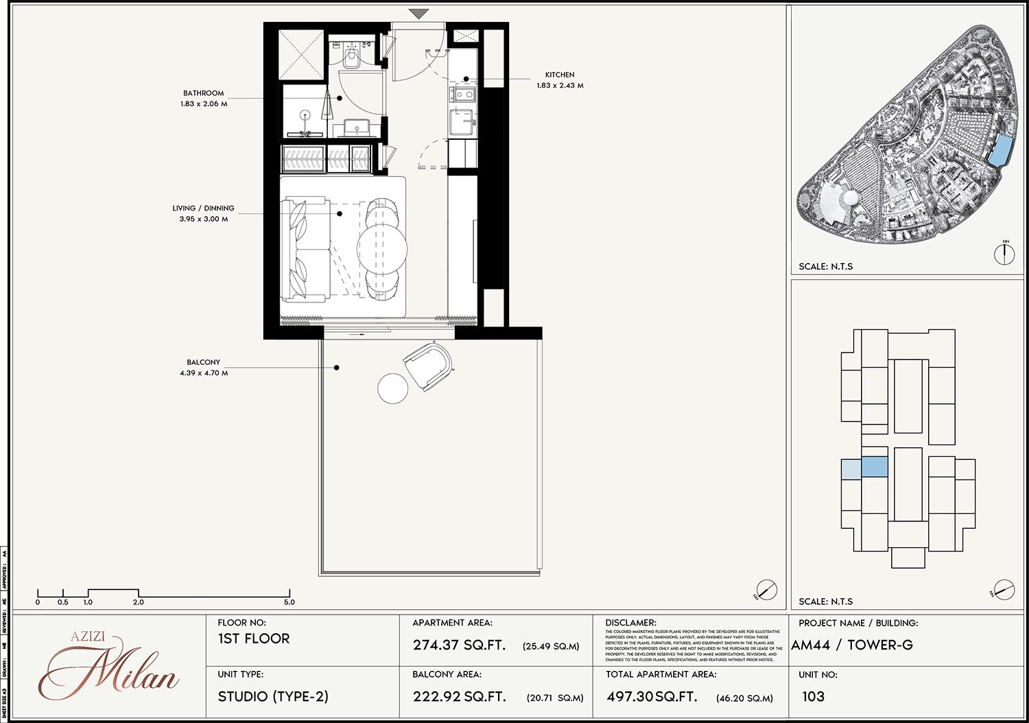 1st Floor Unit 103 (Type-2)