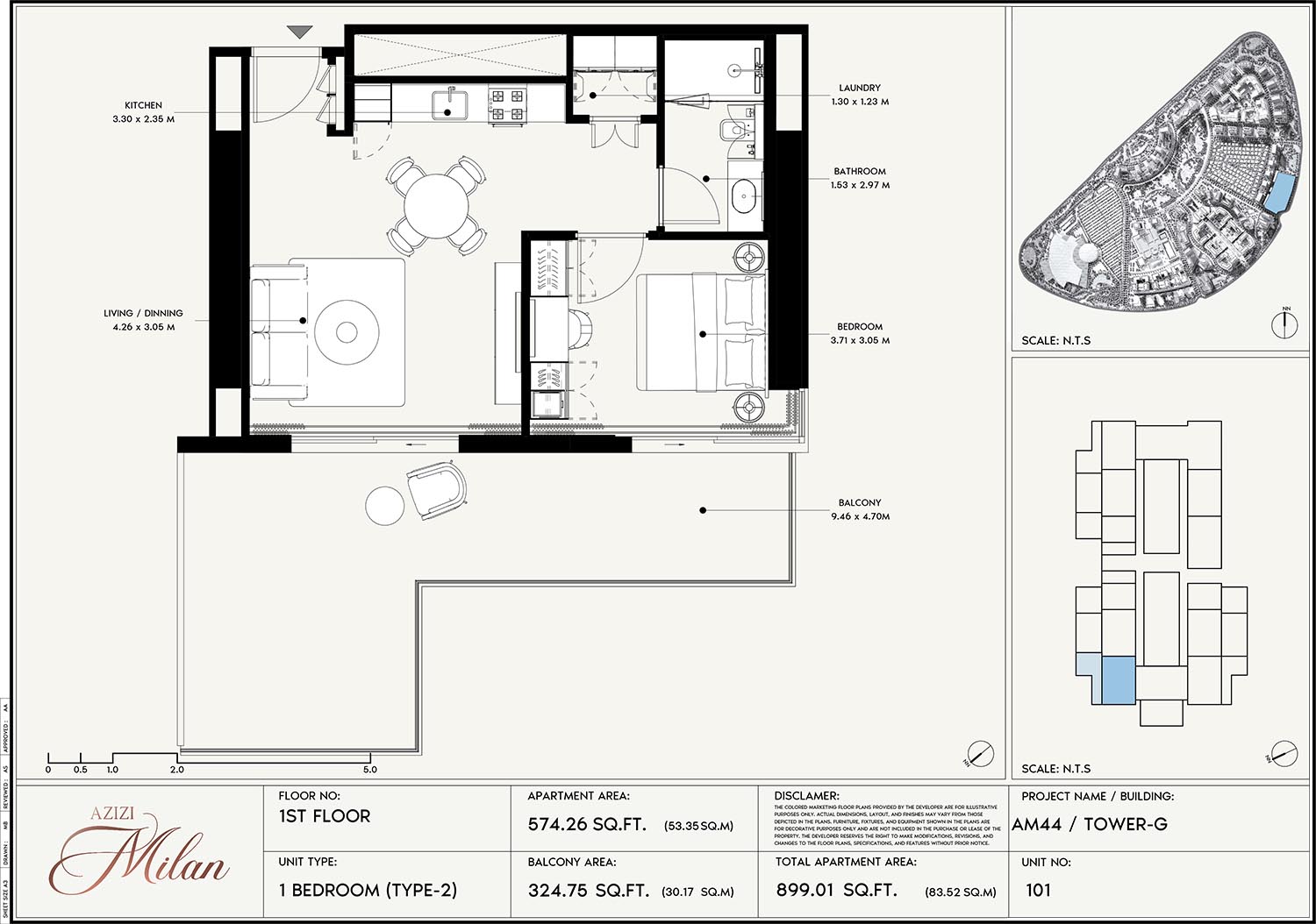 1st Floor Unit 101 (Type-2)