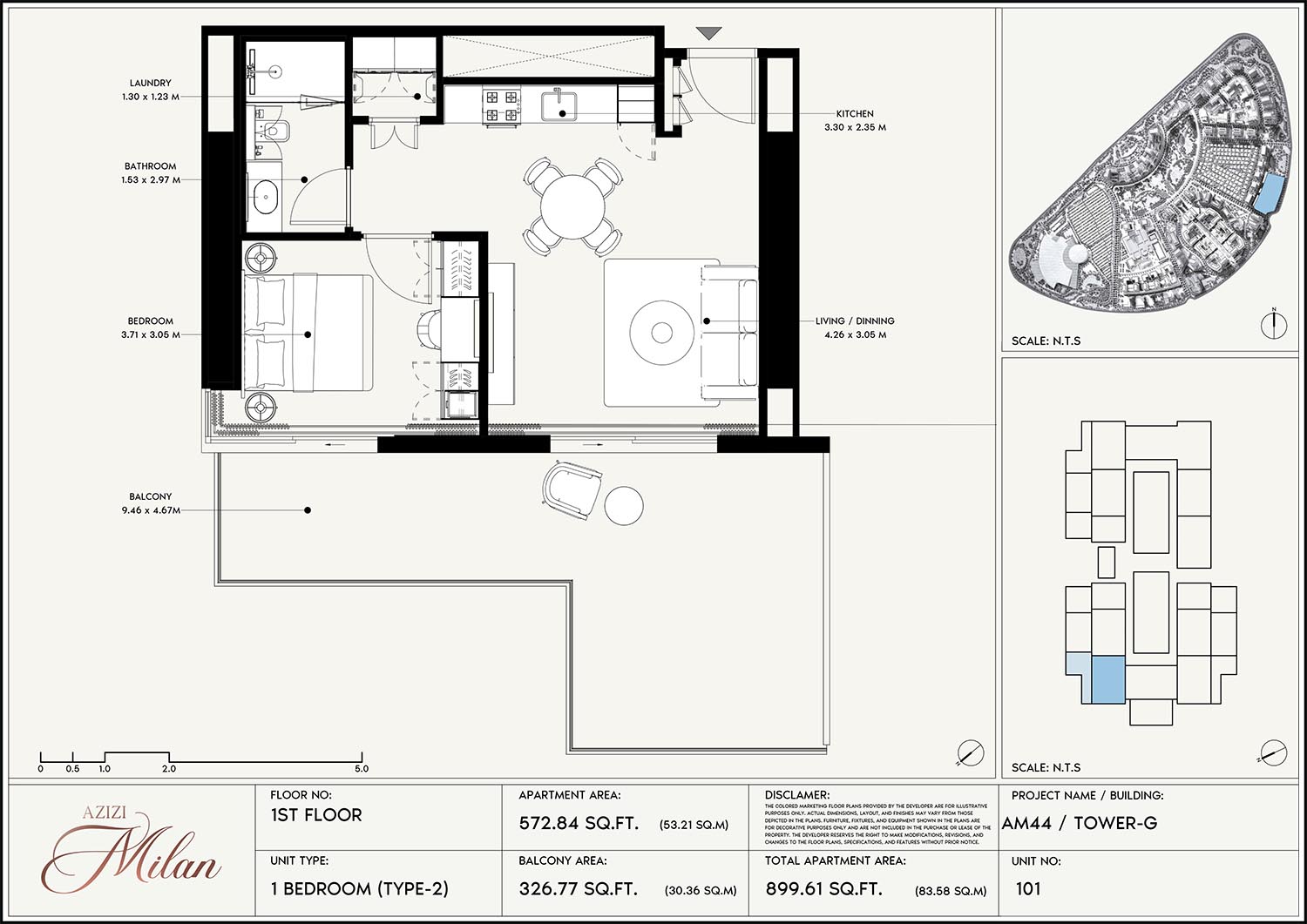 1st Floor Unit 101 (Type-2)