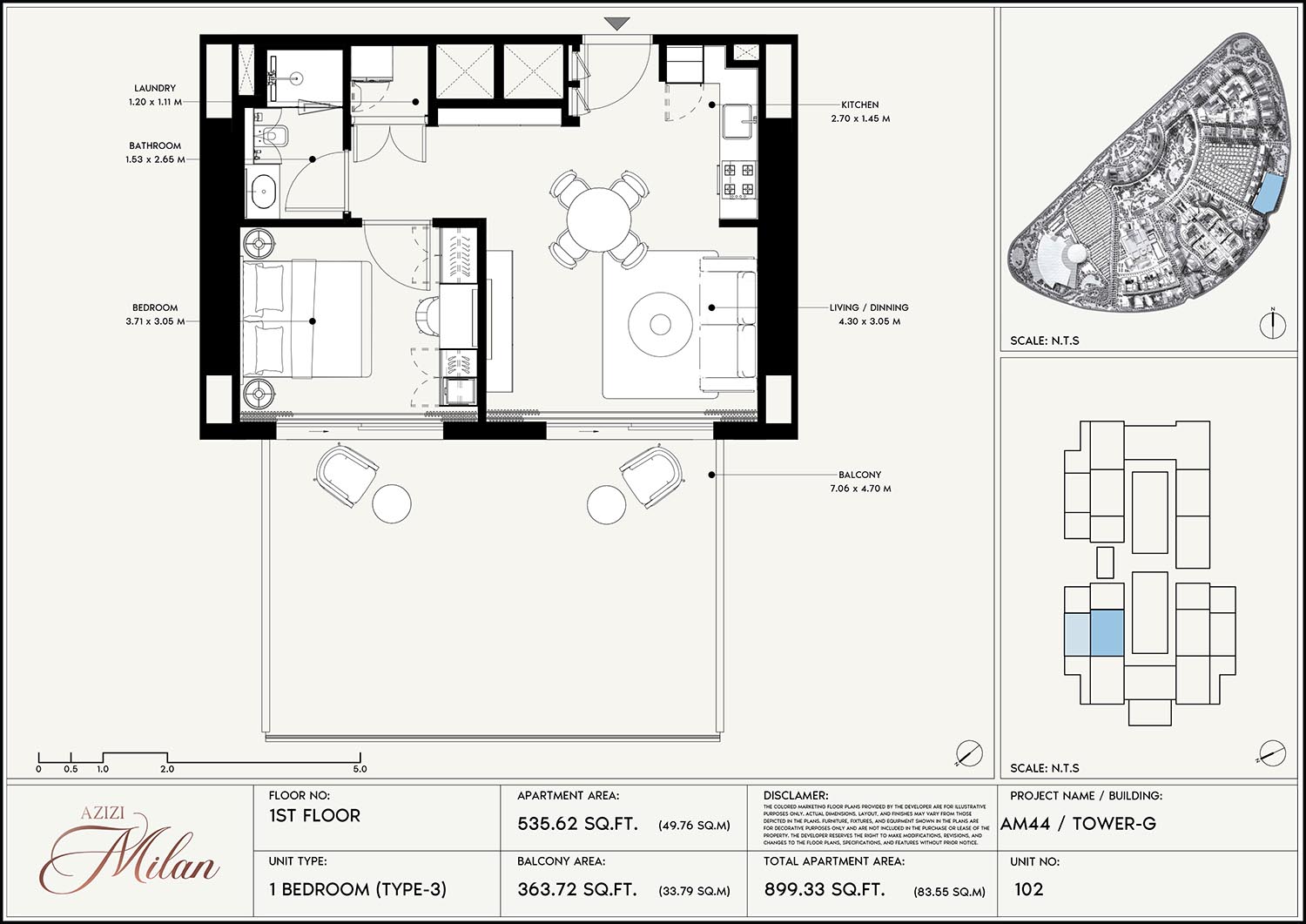 1st Floor Unit 102 (Type-3)