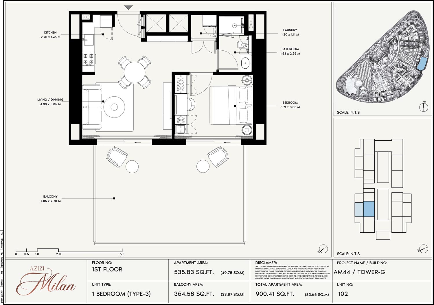 1st Floor Unit 102 (Type-3)