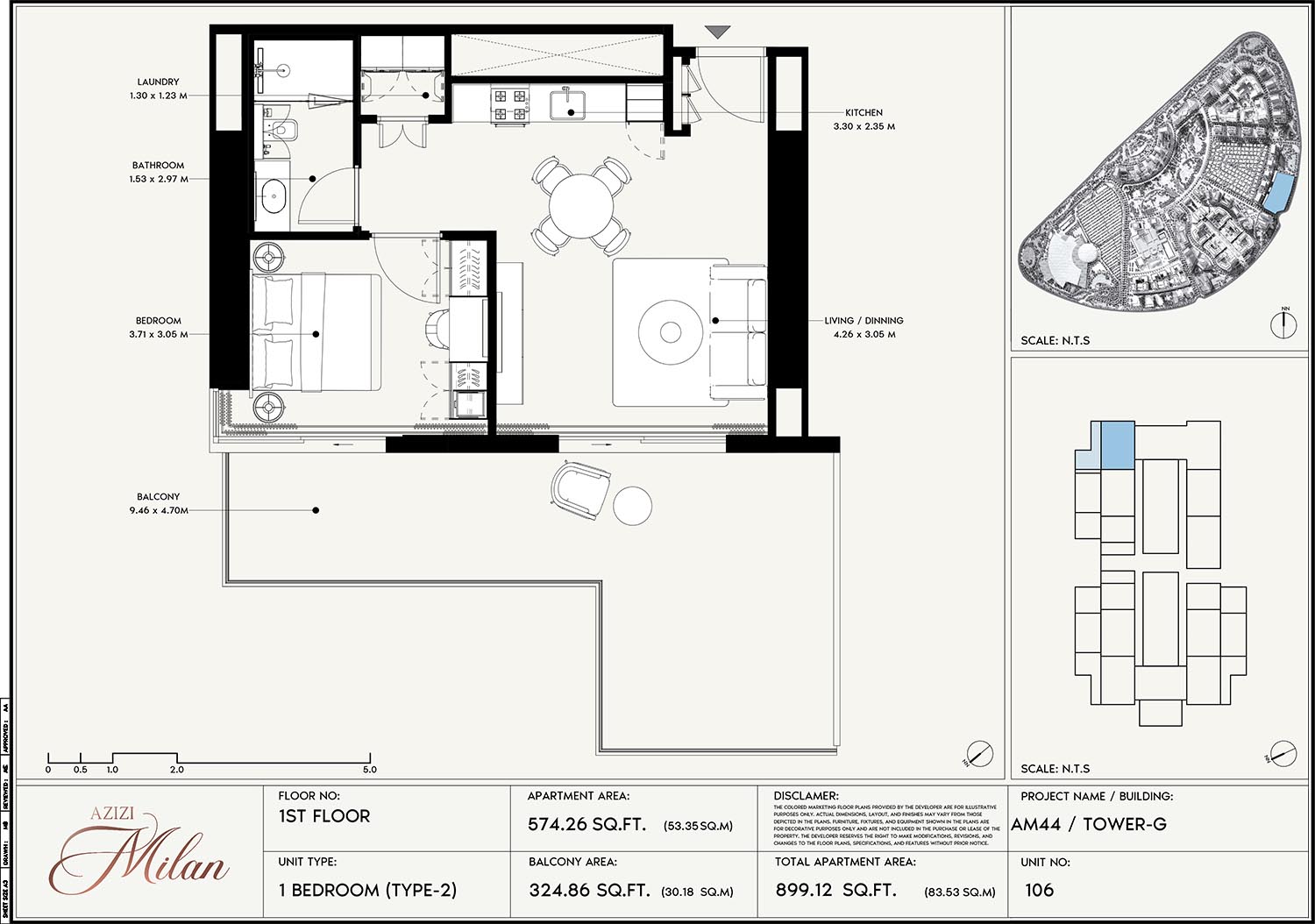 1st Floor Unit 106 (Type-2)