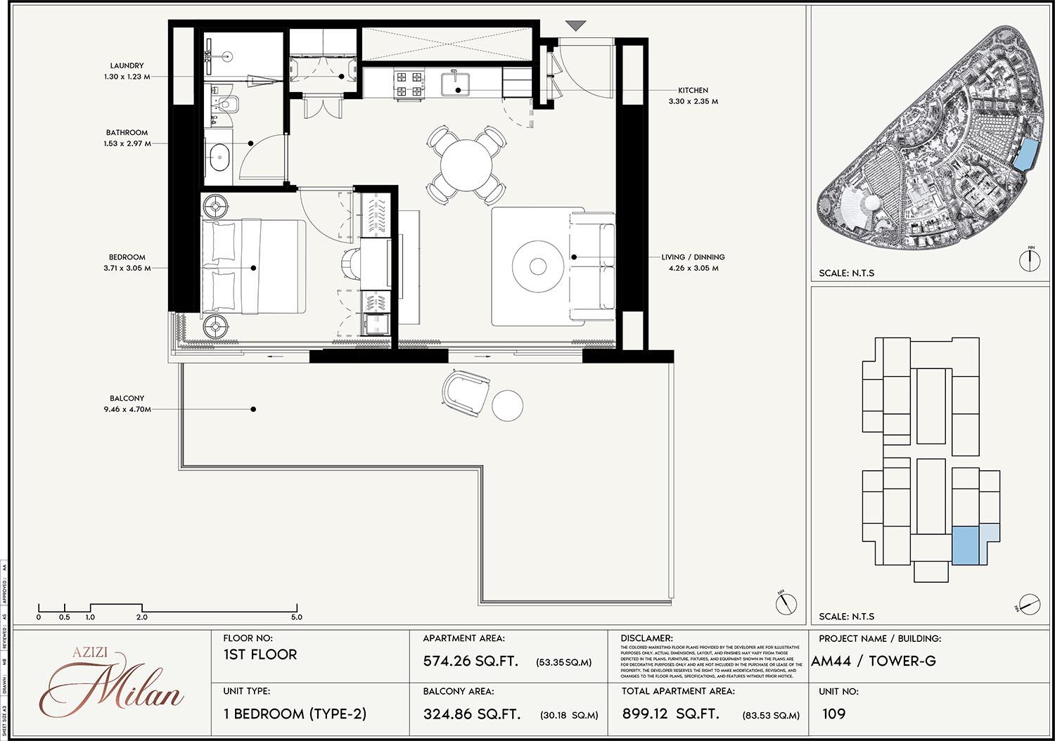 1st Floor Unit 109 (Type-2)