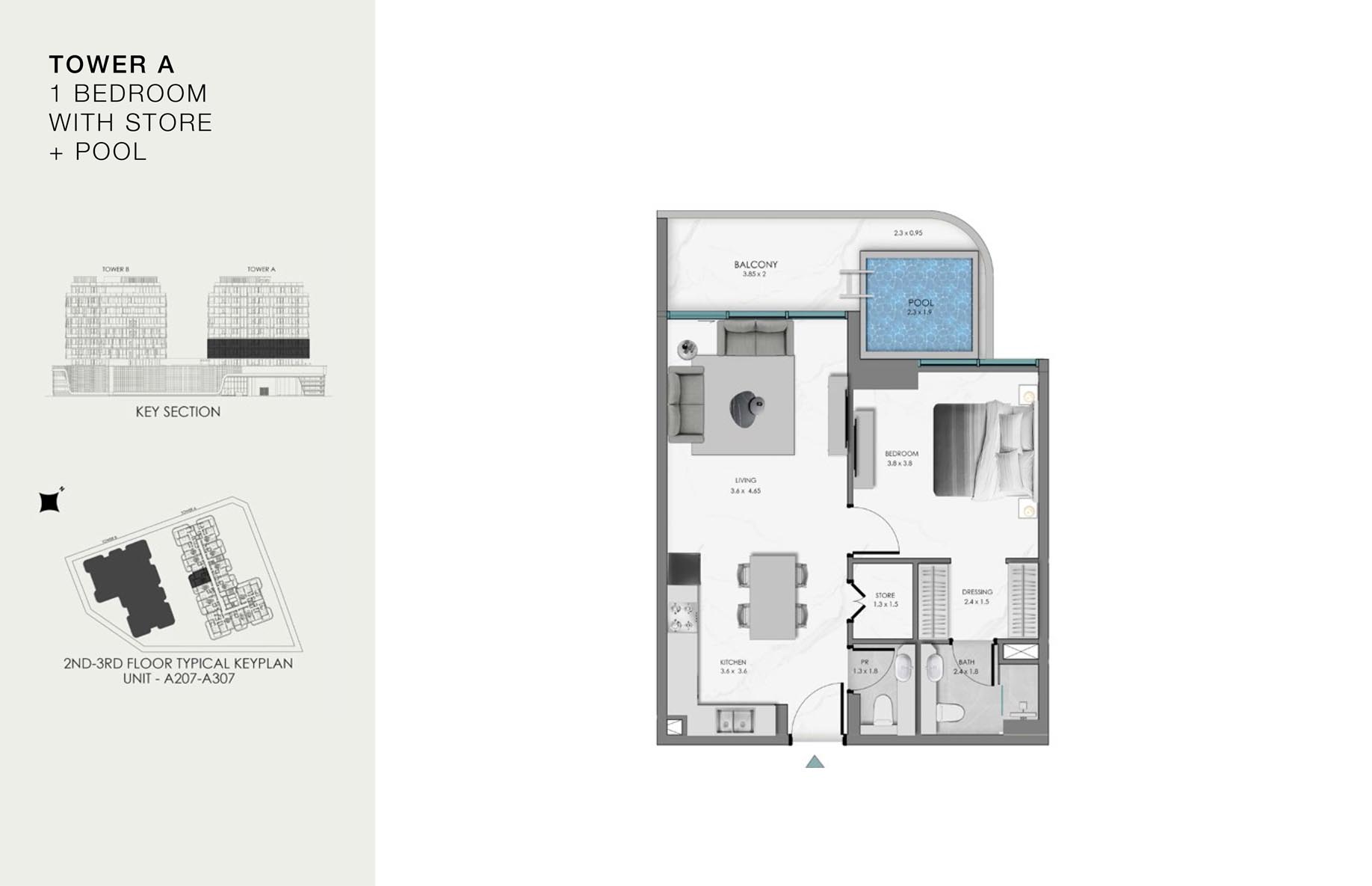 Unit-A 207-A 307 (2nd-3rd Floor)