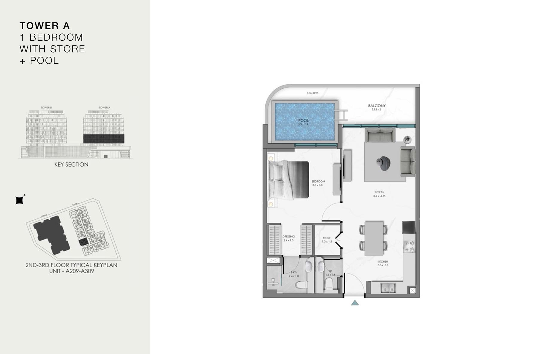 Unit-A 209-A 309 (2nd-3rd Floor)