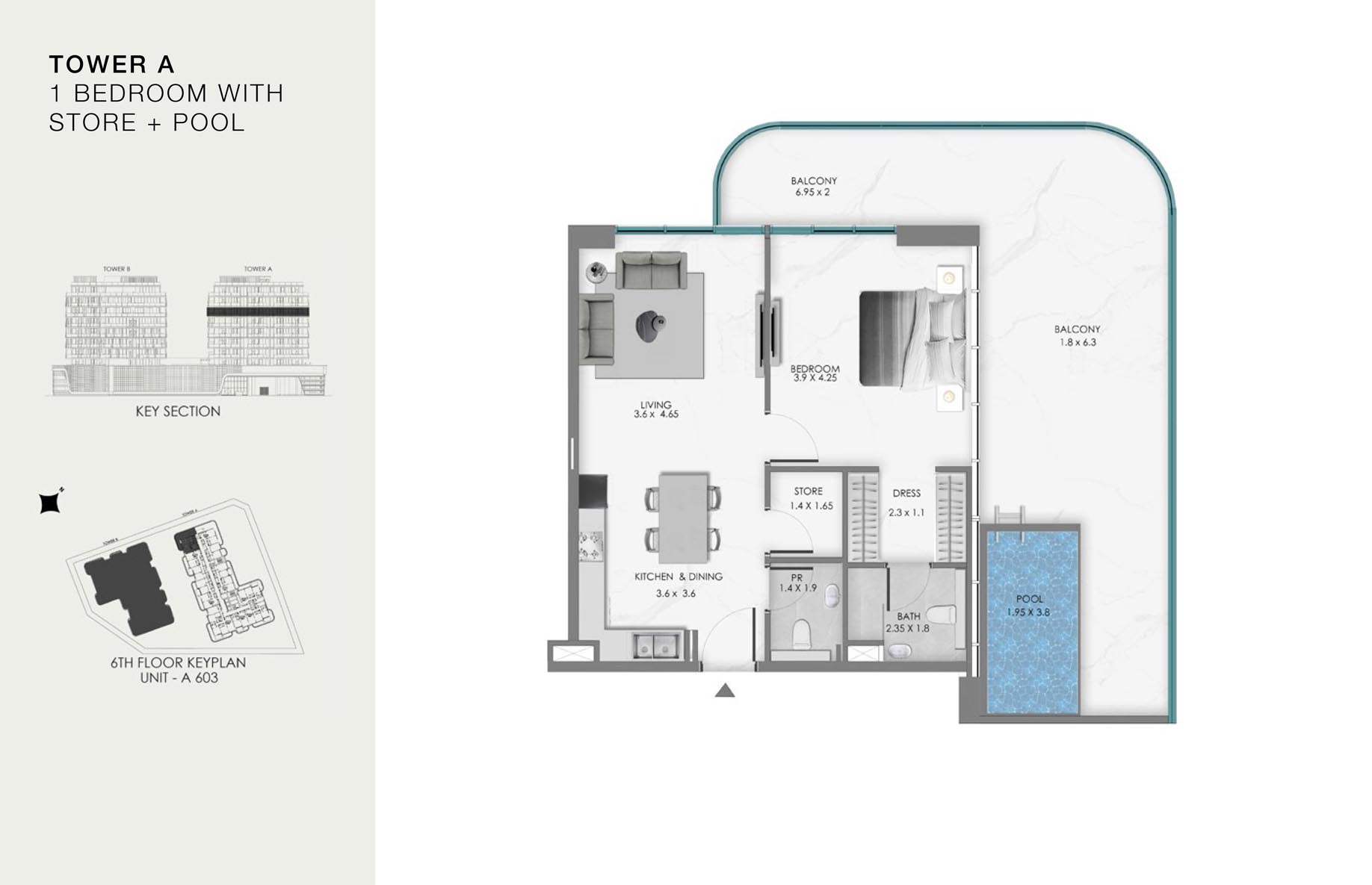 Unit-A 603 (6th Floor)