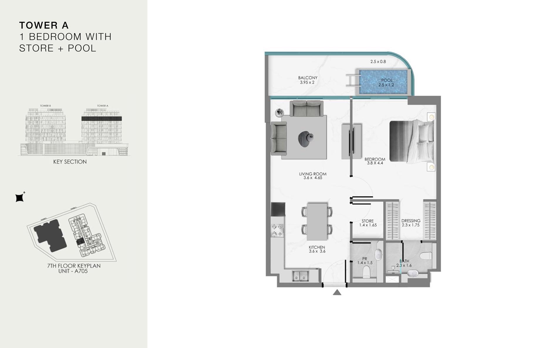 Unit-A 705 (7th Floor)