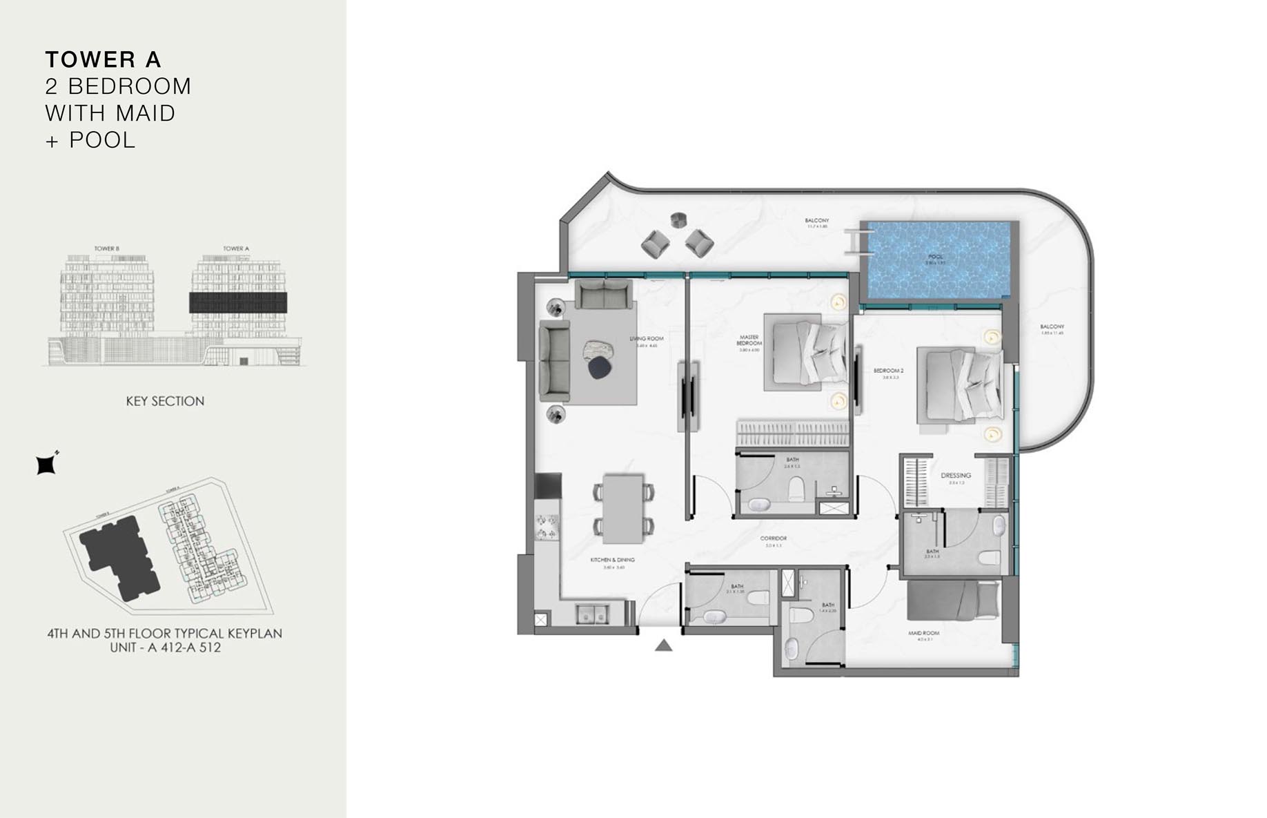 Unit-A 412-A 512 (4th-5th Floor)