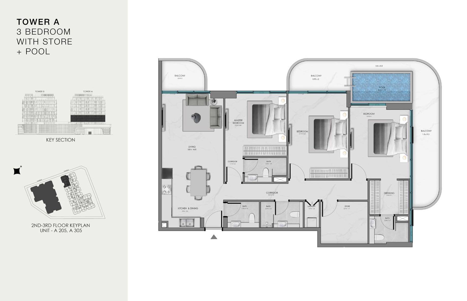 Unit-A 205-A 305 (2nd-3rd Floor)