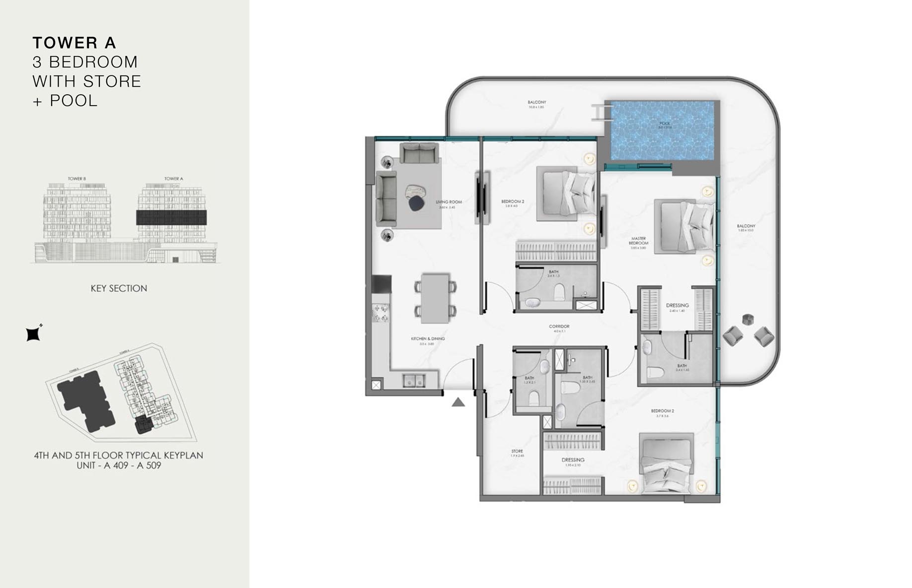 Unit-A 409-A 509 (4th-5th Floor)