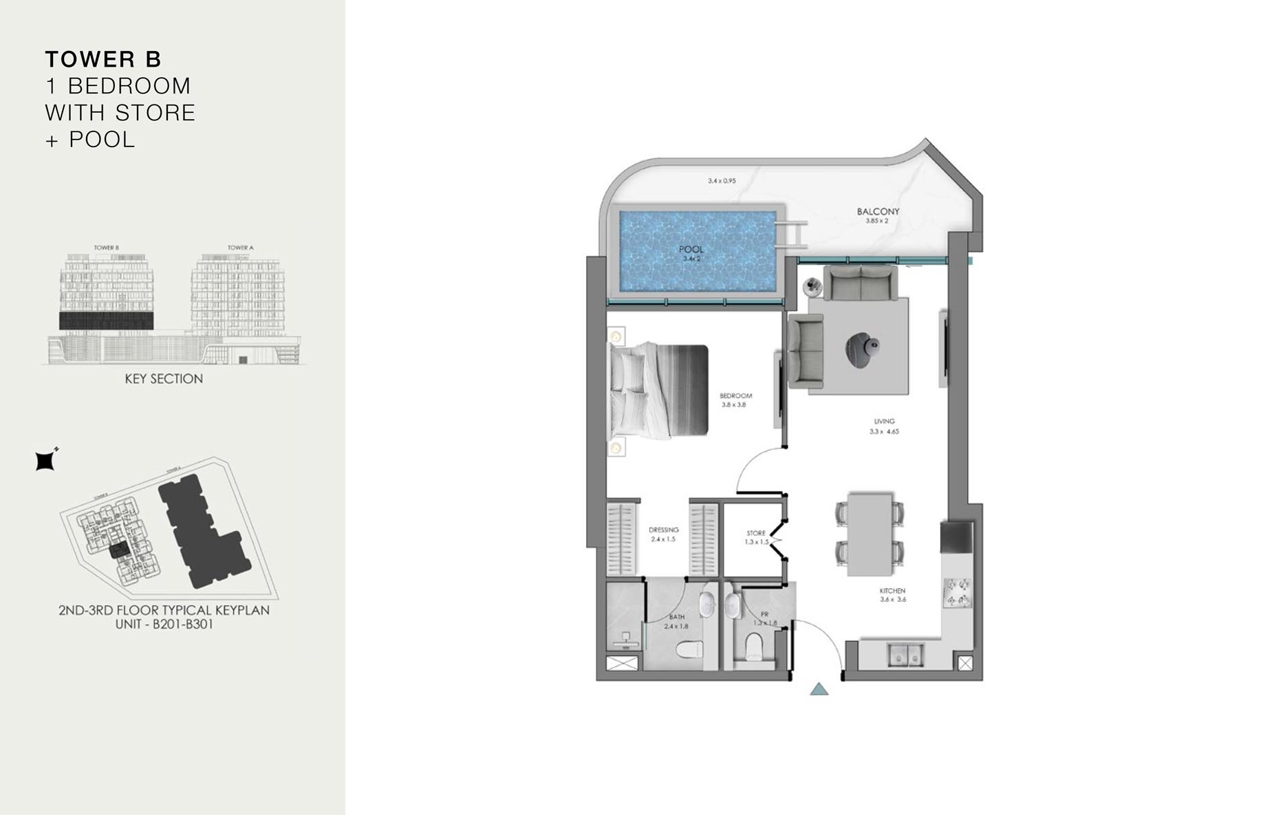 Unit-B 201-B301 (2nd-3rd Floor)
